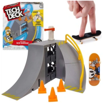 Ramp TECH DECK SK8 Garāža ar skeitborda dēli