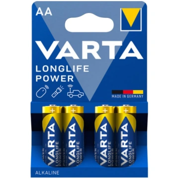 Baterijas VARTA LONGLIFE POWER Alkaline AA, 1.5V, 