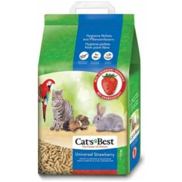 Cats Best JAHODA 10l/5.5kg - Dabīgie granulu pakai