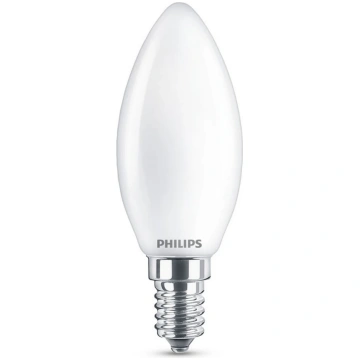 Philips LED Classic WarmGlow E14 B35 3,4W matēts