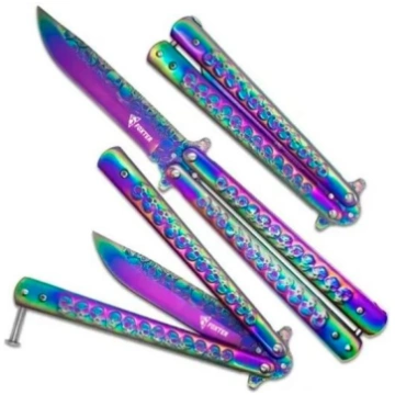 Varavīksnes Butterfly Knife / Tauriņa nazis 25 cm 