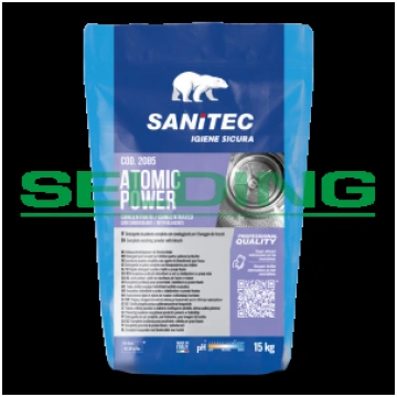 Veļas pulveris Sanitec ATOMIC POWER, 15kg 2085 208