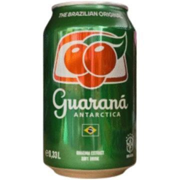 Gāzēts dzēriens GUARANA ANTARCTICA 0,33L skD