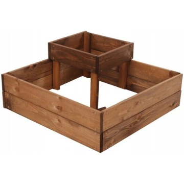Kaskādes paaugstināta dobe dārzam, 62x62x27 cm, im