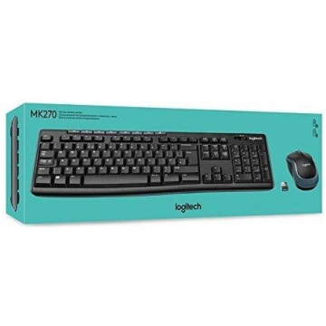 Logitech MK270 Bezvadu Komplekts Klaviatūra + Pele