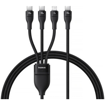 Baseus Flash Series 3 3in1 USB kabelis 1.5m (69321