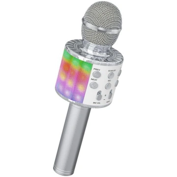 Bezvadu karaoke mikrofons, pārnēsājams 4 vienā Blu