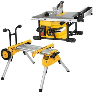 Dewalt table saw DWE7485RS, 210mm, with base frame