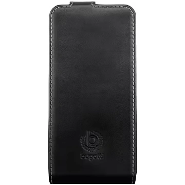 Mocco Bugatti Flip Case Vertical Opens Premium Lea