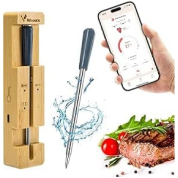 Gudrais gaļas termometrs Bluetooth bezvadu 100 m t