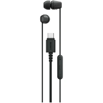 Sony Earbuds IEREX15C Wired In-ear Microphone Blac