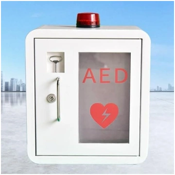 AED defibrilatora glabāšanas skapis ar atslēgu, si