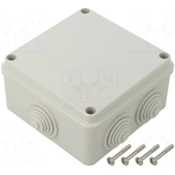 Enclosure: junction box | X: 108mm | Y: 108mm | Z: