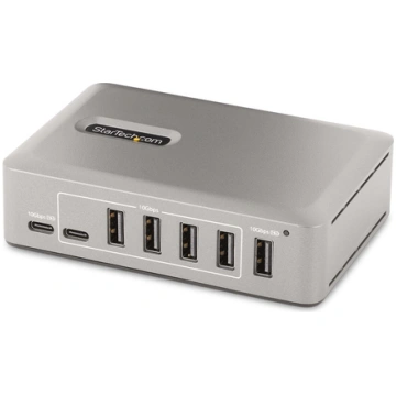 10-Port USB-C Hub 8x USB-A + 2x USB-C Self-Powered