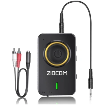 ZIOCOM 2-in-1 bezvadu Bluetooth raidītājs/uztvērēj