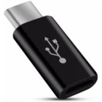 Mocco Adapteris Micro USB to Type-C Black aksesuār