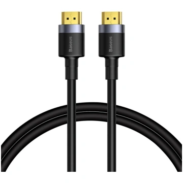 HDMI 2.0 kabelis 4K 60 Hz 3D 18 Gbps 2 m melns BAS