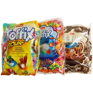 Konfekšu komplekts "Toffix" 3 kg. Mīkstas konfekte