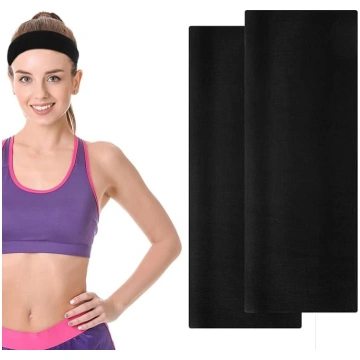 Telooco Pack of 2 Wide Headbands for Women 6,5 cm