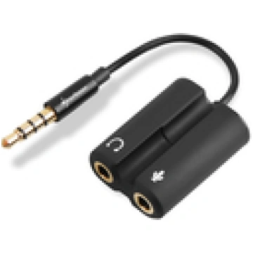 Sharkoon Headset Adapter 3 5- Headset/Mic 12cm PMP