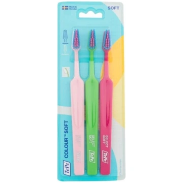 Zobu birste TePe Colour Soft, 3 gab