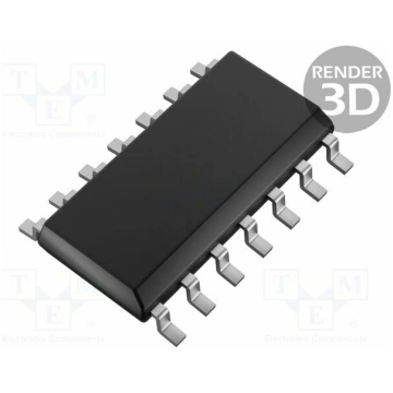IC: digital; analog,switch,SPST; Ch: 4; IN: 2; CMO