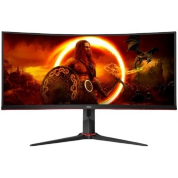 Izliekts monitors cu34g2xp 34 collu va 180hz hdmix