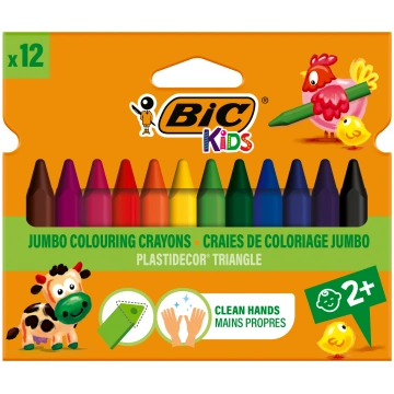 Krītiņi, vaskaina Bic 8297732, 12 gab