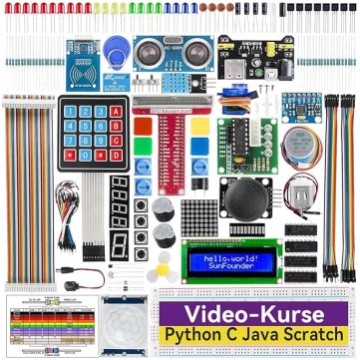 SUNFOUNDER Raspberry Pi sākuma komplekts Pi 4 B 3 