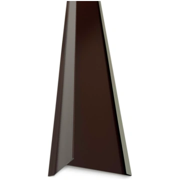 Vējmala PE 0.45MM RAL8017, 2000 mm x 160 mm