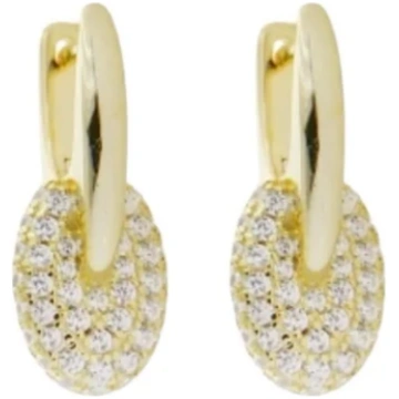 ZOE OVAL HOOPS ester & co