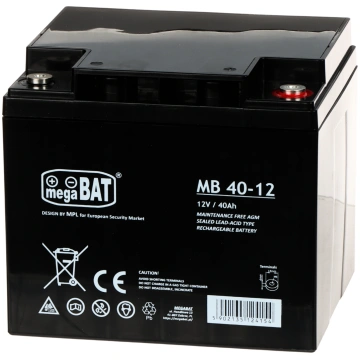 AKUMULATORS 12V/40AH-MB megaBAT