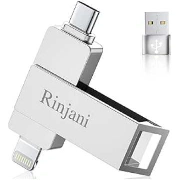 Rinjani USB zibatmiņas karte 256 GB iPhone MFi Lig