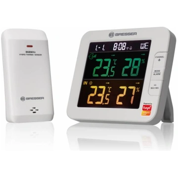 BRESSER Smart Home 7 kanālu Tuya termometrs / higr