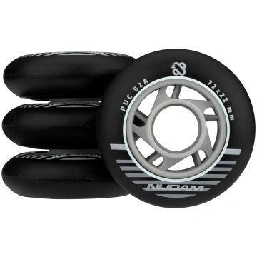 Ritenis Nijdam Inline Skate Wheel Set - 72x24 mm, 