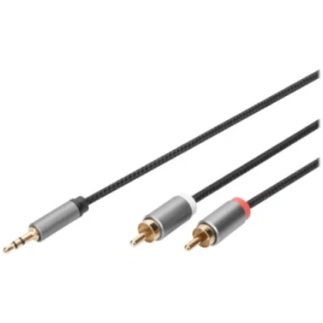 Digitus Audio adapter cable, 3.5 mm stereo jack to