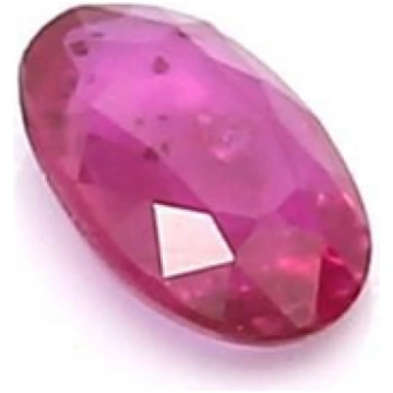 0.19 carat RED BRILLIANTSTEP cut Oval Rubinas