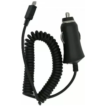 Auto lādētājs HQ HQ-1A-BK 1A ar micro‑USB kabeli —