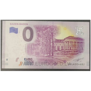 Baden-Baden 0 euro 2019-1 Souvenir note (Unc)