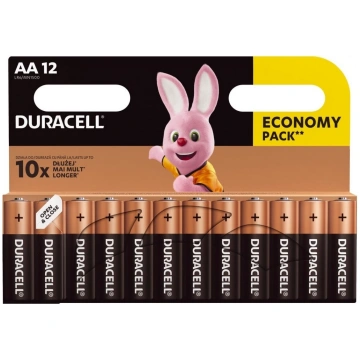 DURACELL BASE AA 1,5V Alkaline CB 12 gb. baterijas