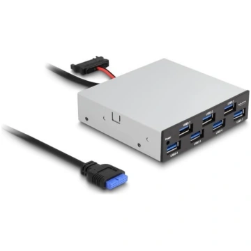 Delock 3.5″ USB 5 Gbps Front Panel 7 x USB Type-A 