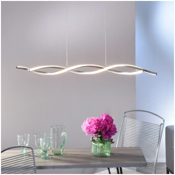 Paul Neuhaus LED piekaramā lampa Polina, sudraba, 