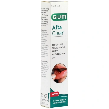 GUM Afta Clear gels, 10 ml