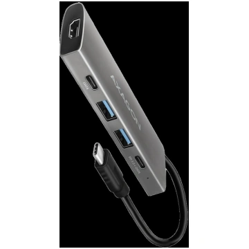 AXAGON HMC-5G2 2x USB-A + 2x USB-C + HDMI, USB-C 3