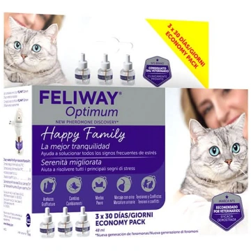 Feliway optimum refill 3x48 ml