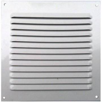 Ventilācijas reste 001472, alumīnijs