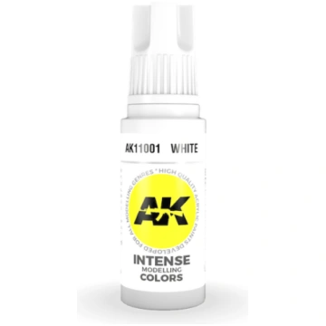 White 17ml 3rd Gen Acrylics AK Interactive - AK110