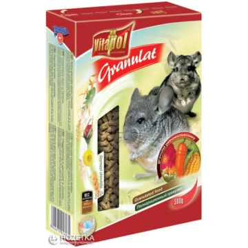 Vitapol pilnvērtīga barība šinšilām, 500 g
