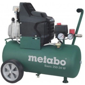 Bezeļļas kompresors Metabo Basic 250-24 W OF