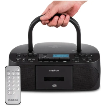 Personālā radio MEDION 50079328 — uztvērējs DAB+/F